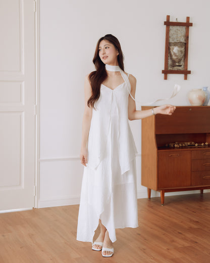 Asymmetrical Midi Dress