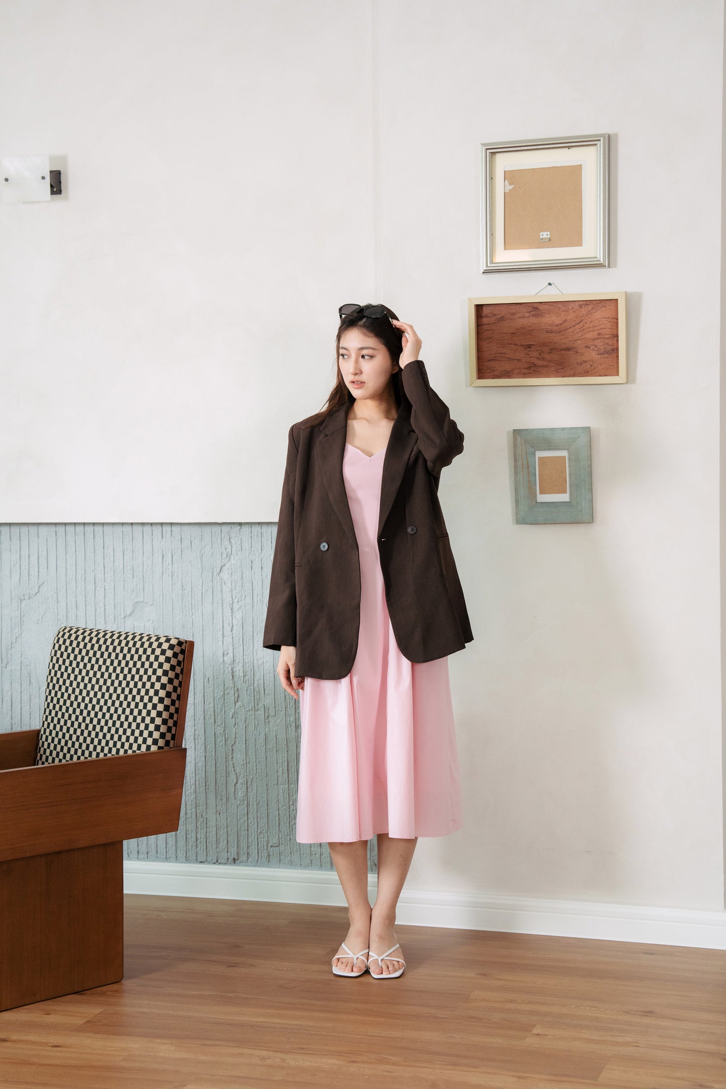 Spaghetti Strap Midi Dress