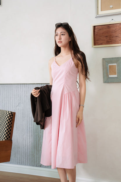 Spaghetti Strap Midi Dress