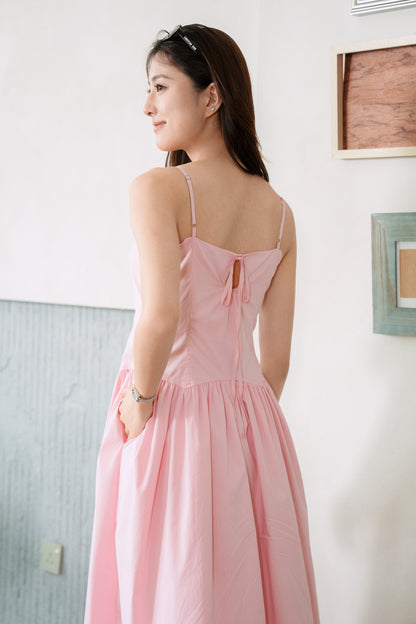 Spaghetti Strap Midi Dress