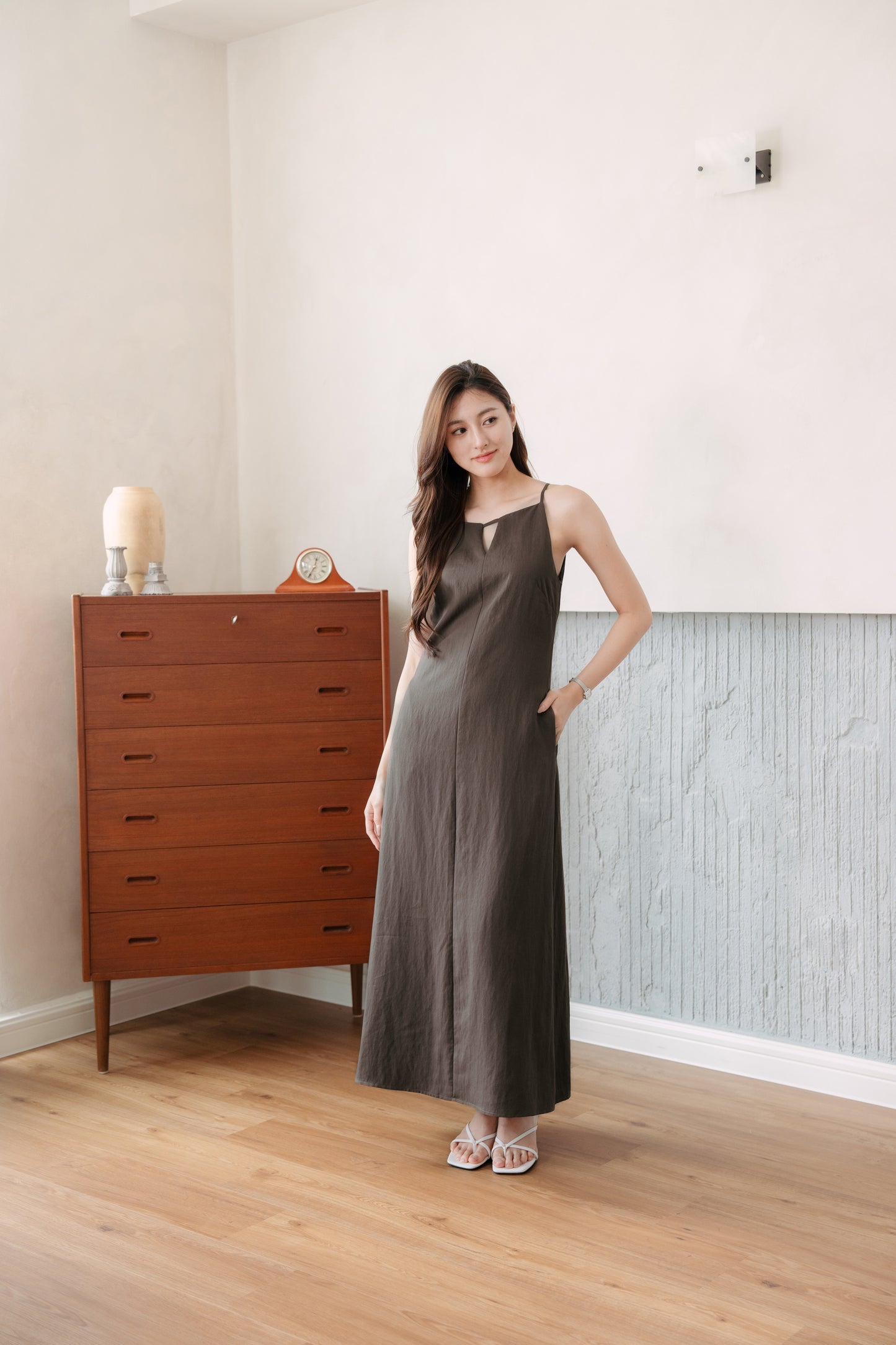Halter Midi Dress