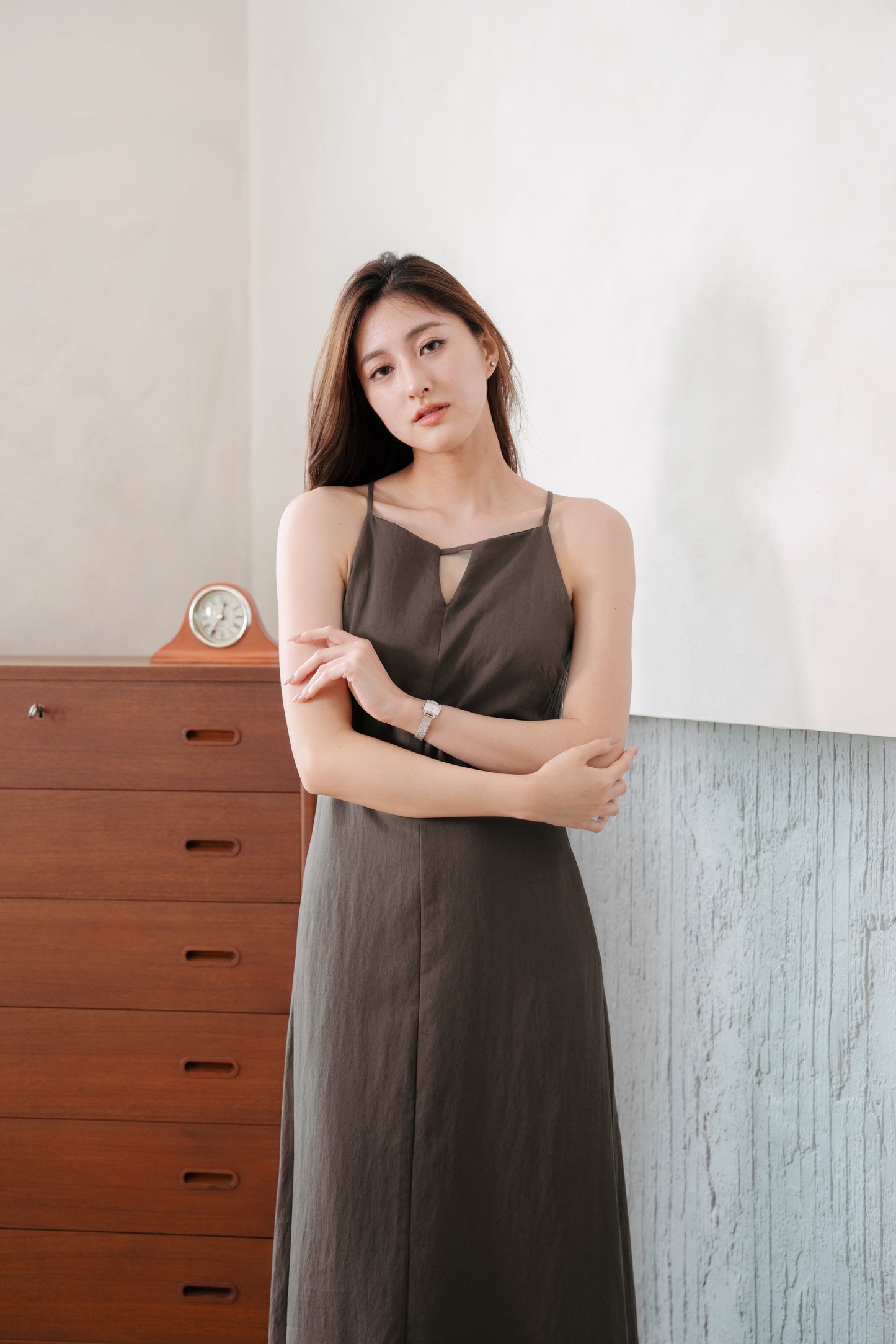 Halter Midi Dress