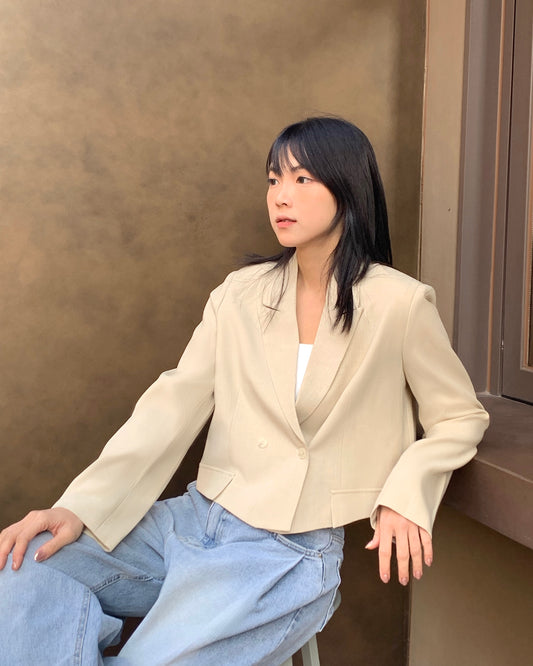 Cropped Blazer