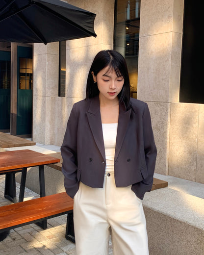 Cropped Blazer