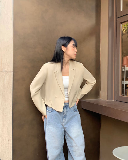 Cropped Blazer