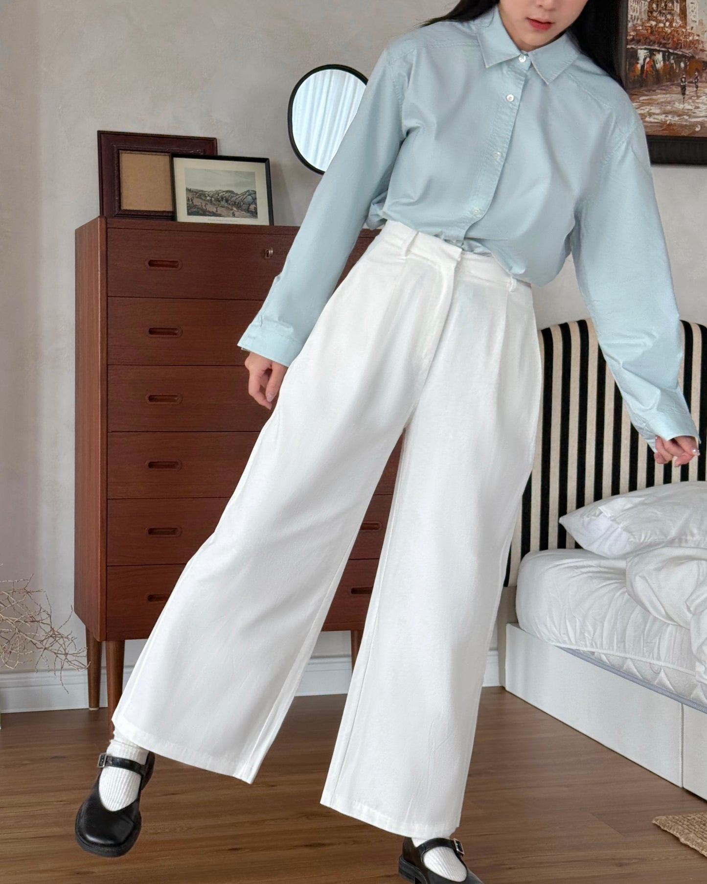 Classic Pleated Trousers